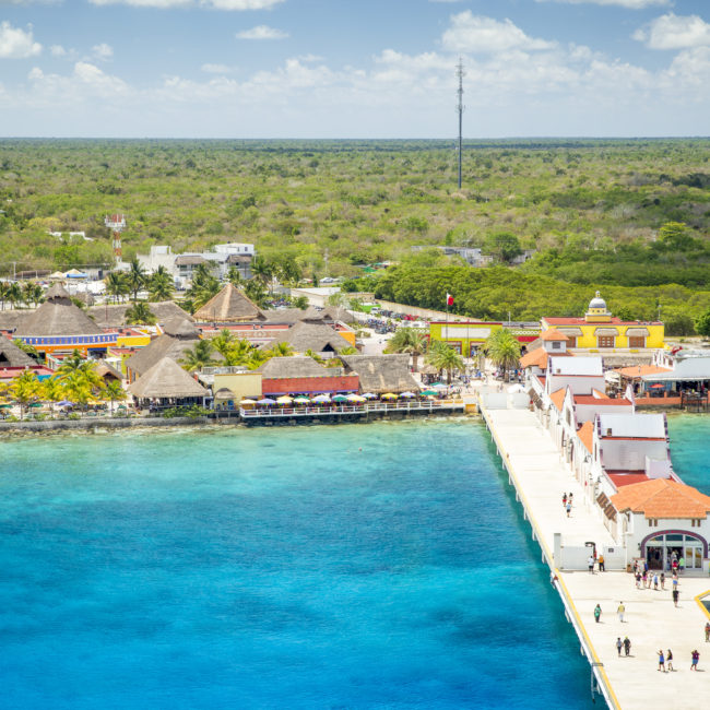 Boat in Cozumel